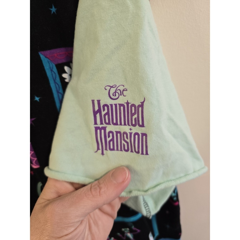 Women's Disney Haunted Mansion Pajama Shirt Size Large - Picture 4 of 5